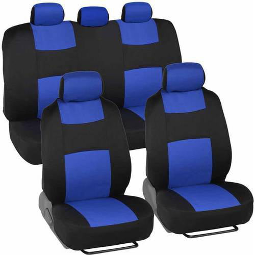 UKB4C Blue Full Set Front & Rear Car Seat Covers for Skoda Octavia All Models